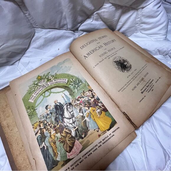 Delightful Scenes from Washington — Antique HC, Illustrated (c. 19th/early 20th) - Picture 8 of 10